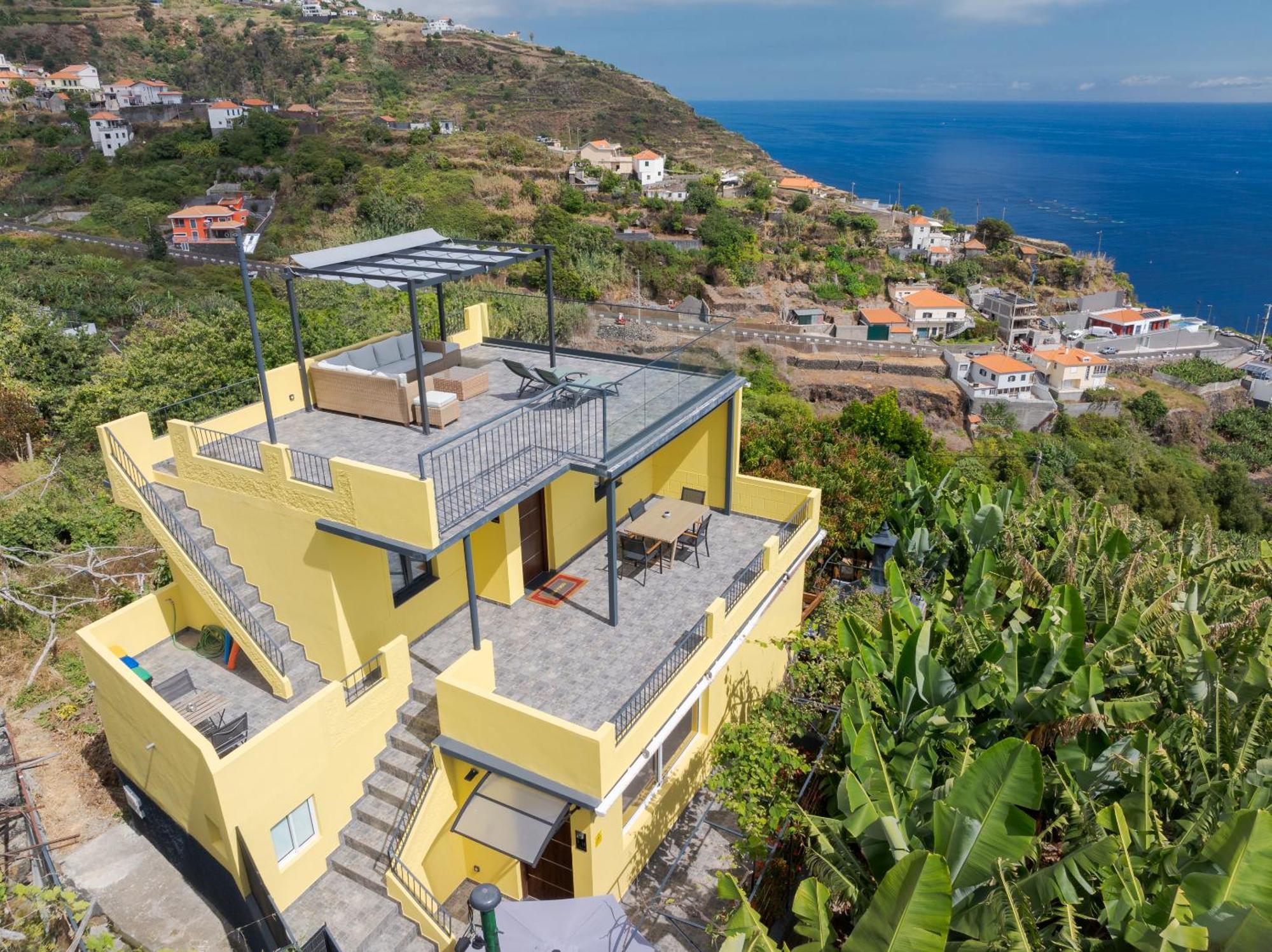 Sky & Ocean Villa Calheta  Eksteriør billede